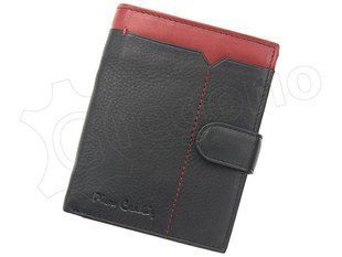 Чоловічий шкіряний гаманець Pierre Cardin SAHARA TILAK14 326A чорний + червоний - 4409 фото