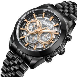 Чоловічий годинник Lee Cooper Deluxe Mechanical 538 фото