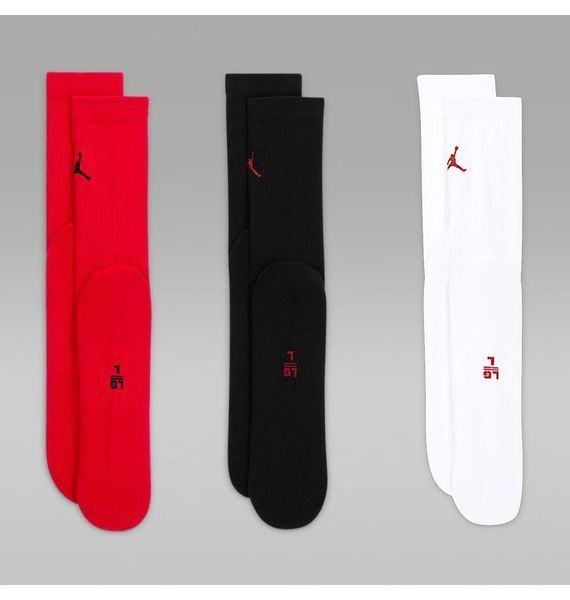 Шкарпетки Jordan Jumpman Crew Socks 3-Pack 897 фото