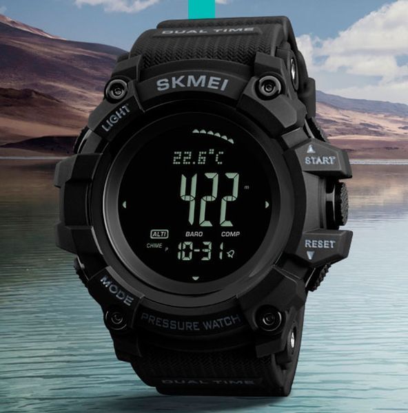 Смарт годинник Smart Skmei Processor з крокоміром і барометром 88 фото