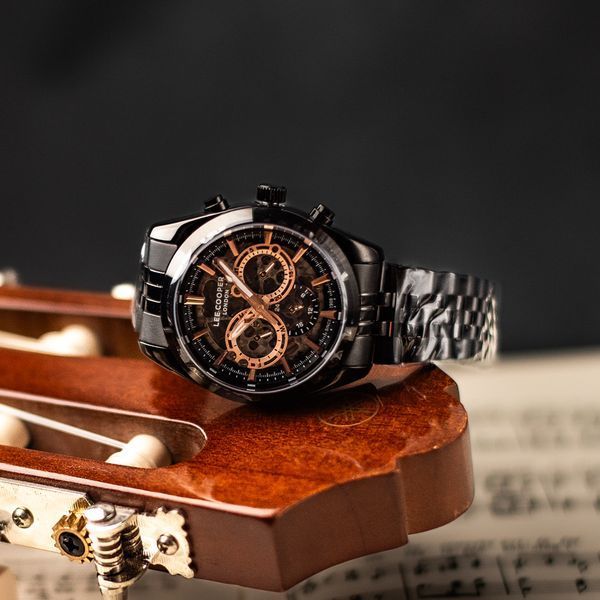 Чоловічий годинник Lee Cooper Deluxe Mechanical 538 фото