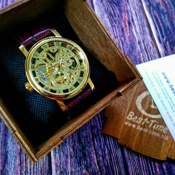 Жіночий годинник Winner Gold II 38 фото