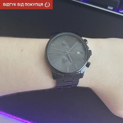 Чоловічий годинник Cheetah Mars Black 147 фото