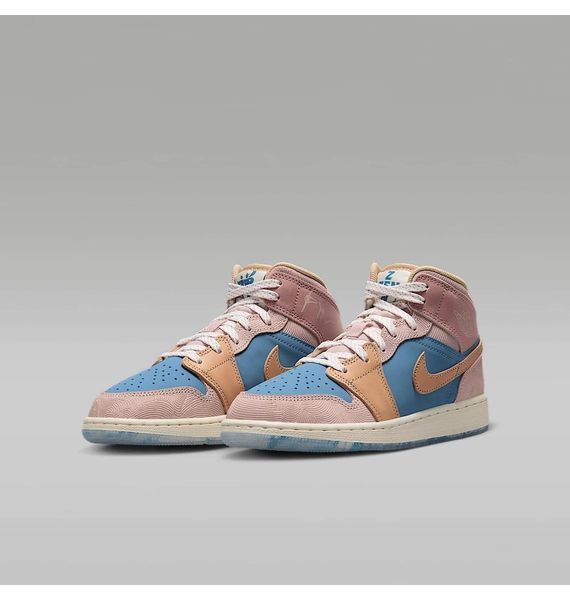 Кросівки жіночі Jordan 1 Mid Gs &ldquo;Zen&rdquo; 4011 фото