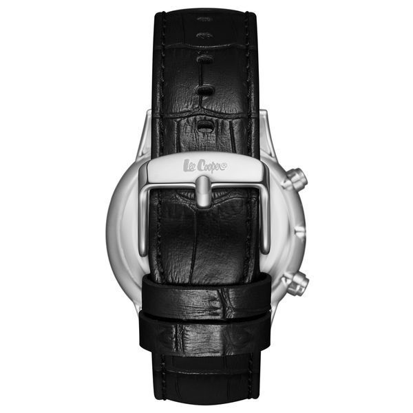 Чоловічий годинник Lee Cooper Leather Black 548 фото