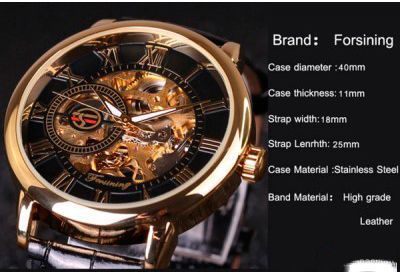 Жіночий годинник Forsining Rich II 49 фото