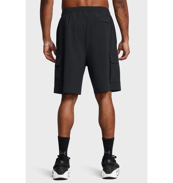 Шорти чоловічі Under Armour Vibe Woven Cargo Short Black 3805 фото