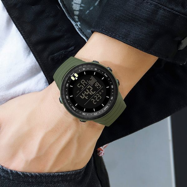 Чоловічий годинник Sanda Bike Green 199 фото
