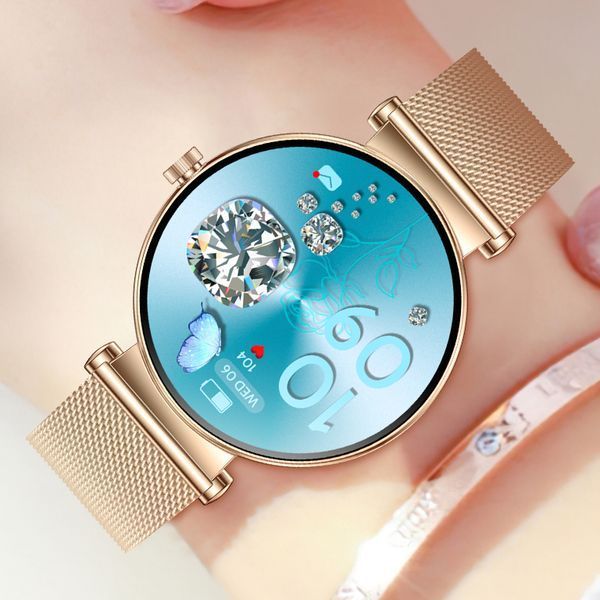 Смарт годинник Smart Princess Steel Gold, 2 ремінці 649 фото