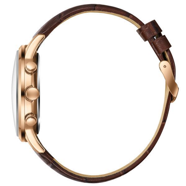 Чоловічий годинник Lee Cooper Leather Gold 549 фото