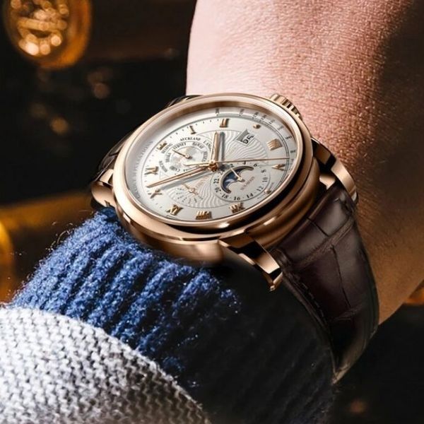 Чоловічий годинник Lobinni Business 149 фото