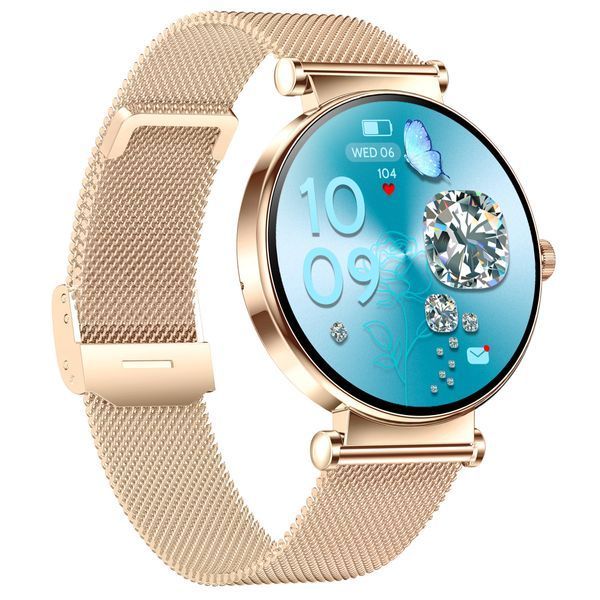 Смарт годинник Smart Princess Steel Gold, 2 ремінці 649 фото