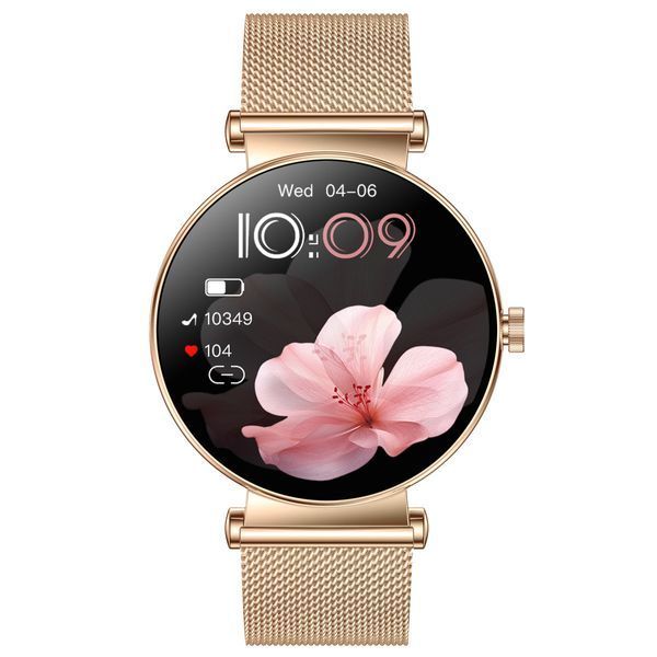 Смарт годинник Smart Princess Steel Gold, 2 ремінці 649 фото