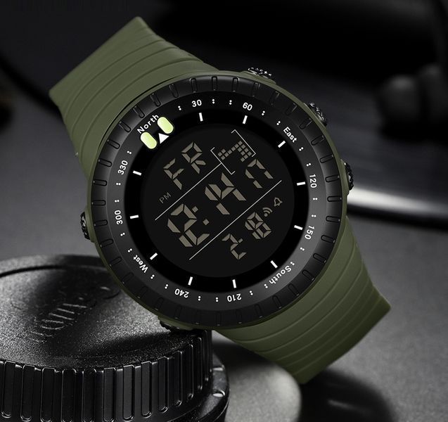 Чоловічий годинник Sanda Bike Green 199 фото