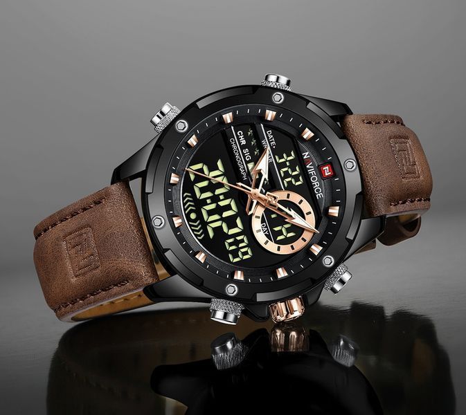 Чоловічий годинник Naviforce Pride Darkside, 2 ремінці 699 фото
