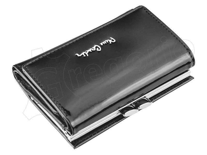 Жіночий шкіряний гаманець Pierre Cardin 05 LINE 117 Чорний - 4370 фото