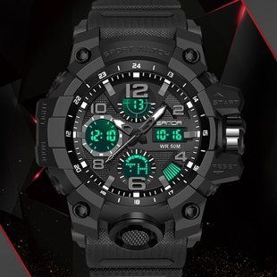 Чоловічий годинник Sanda Power 150 фото