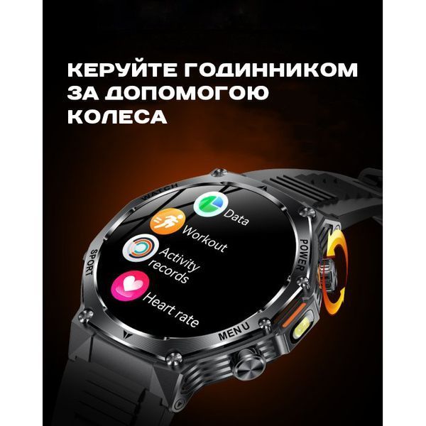 Смарт годинник Smart Surf X Pro Black Rubber, 2 ремінці 600 фото