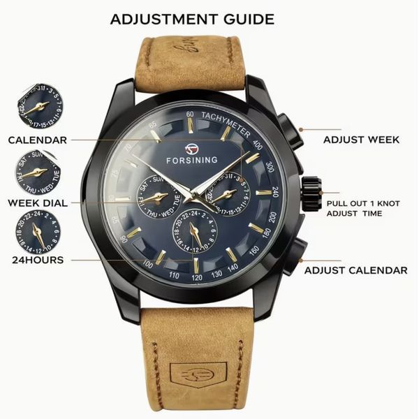Чоловічий годинник Forsining Walker Limited New 800 фото