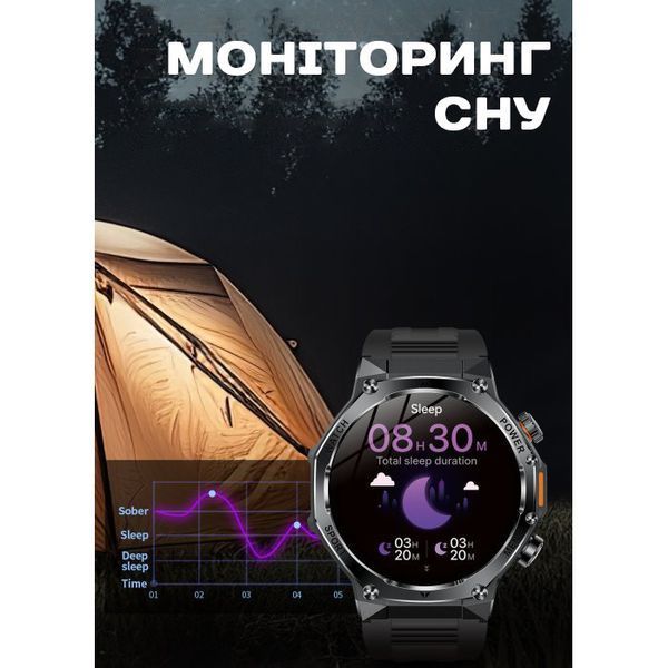 Смарт годинник Smart Surf X Pro Black Steel, 2 ремінці 601 фото