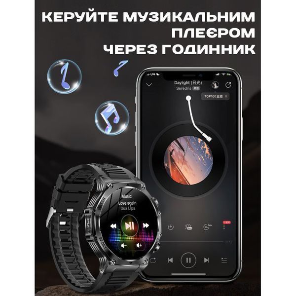 Смарт годинник Smart Surf X Pro Black Steel, 2 ремінці 601 фото
