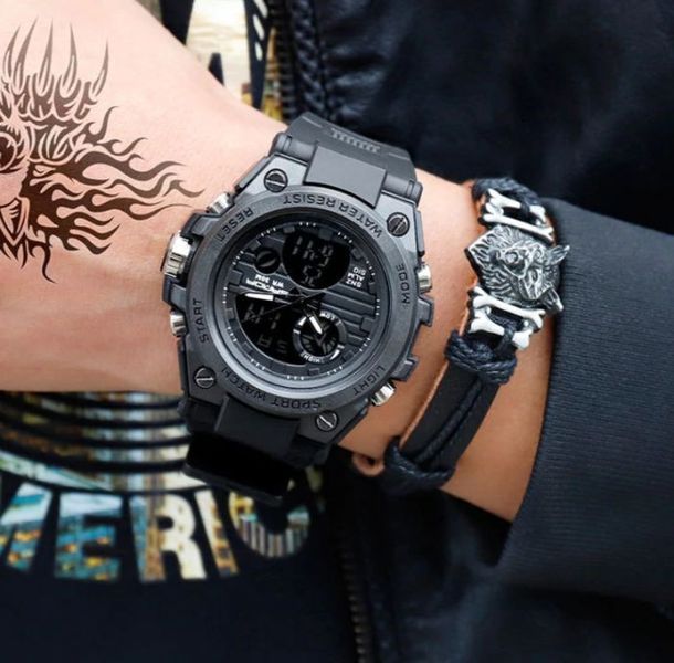 Чоловічий годинник Sanda Tattoo 101 фото