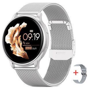 Смарт годинник Smart Melisia Silver Steel, 2 ремінці 602 фото