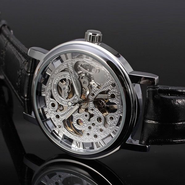 Чоловічий годинник Winner Silver 2 фото