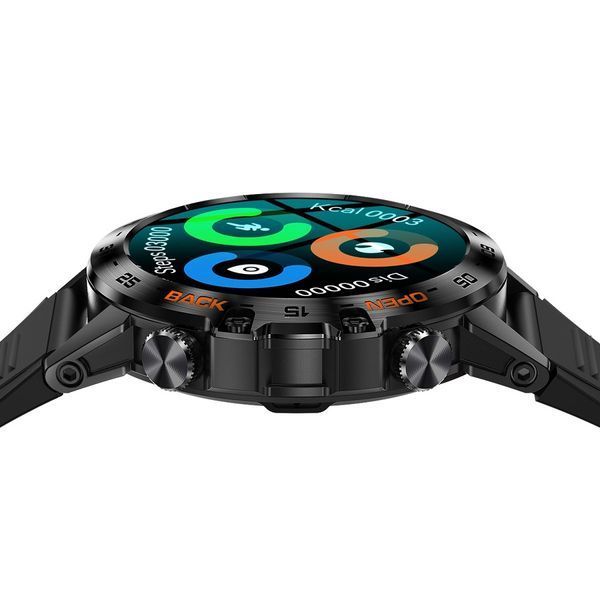 Смарт годинник Smart Delta K52 Black Rubber, 2 ремінці 352 фото