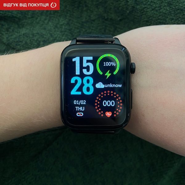 Смарт годинник Smart F100 Black 252 фото