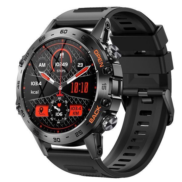 Смарт годинник Smart Delta K52 Black Rubber, 2 ремінці 352 фото