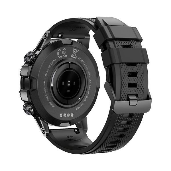 Смарт годинник Smart Delta K52 Black Rubber, 2 ремінці 352 фото