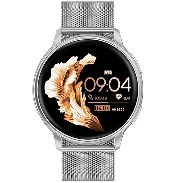 Смарт годинник Smart Melisia Silver Steel, 2 ремінці 602 фото