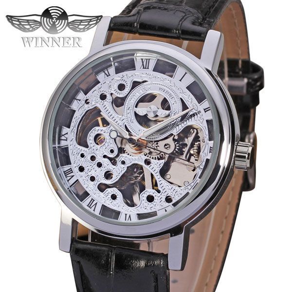 Чоловічий годинник Winner Silver 2 фото