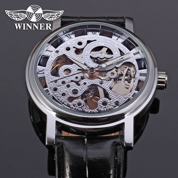 Чоловічий годинник Winner Silver 2 фото