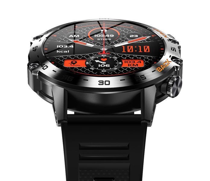 Смарт годинник Smart Delta K52 Black Rubber, 2 ремінці 352 фото