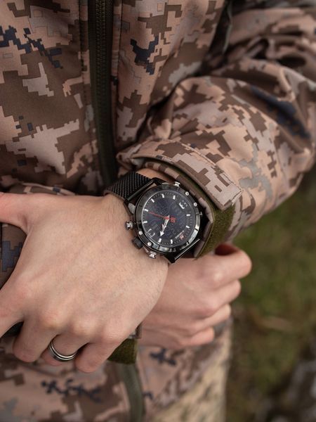 Чоловічий годинник Naviforce Tesla Black NF9153 103 фото