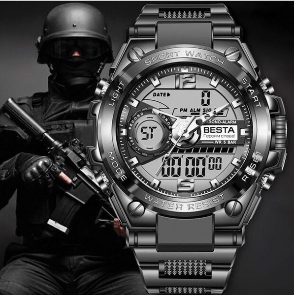 Чоловічий годинник Lige Sport 153 фото