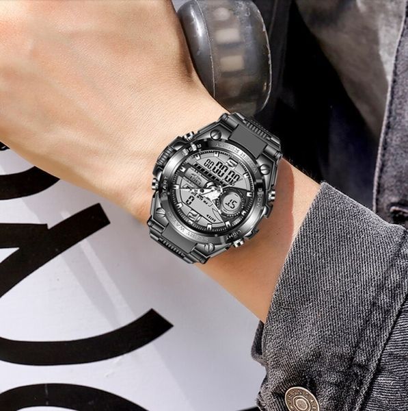 Чоловічий годинник Lige Sport 153 фото