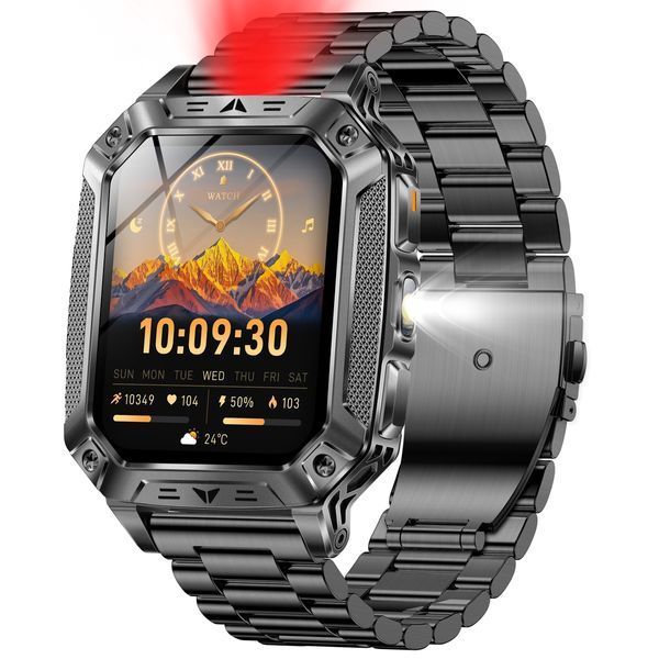 Смарт годинник Smart Formula K+ Steel, 2 ремінці 803 фото