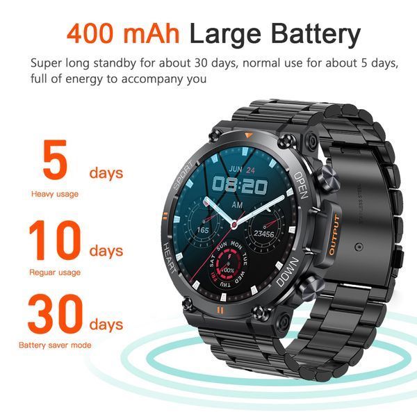 Смарт годинник Smart Storm Steel, 2 ремінці 403 фото