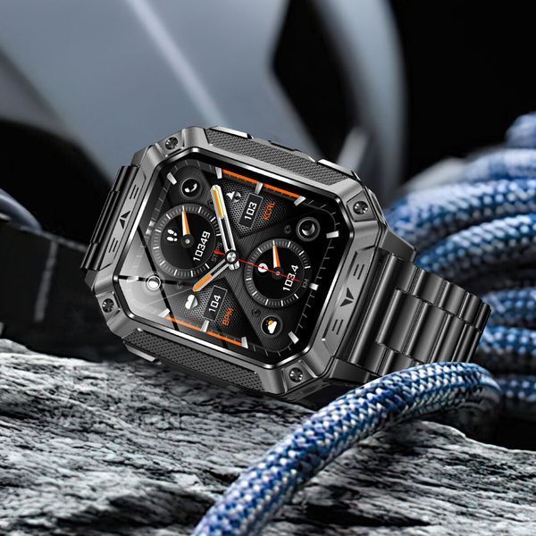 Смарт годинник Smart Formula K+ Steel, 2 ремінці 803 фото