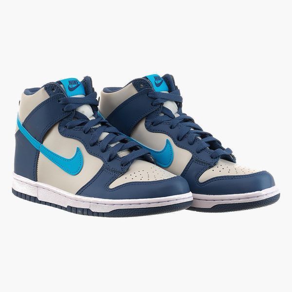 Кросівки жіночі Nike Dunk High Gs Grey Blue 1138 фото