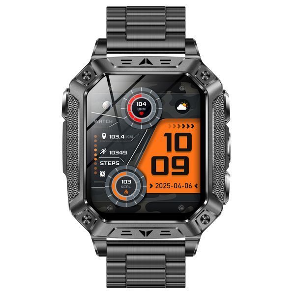 Смарт годинник Smart Formula K+ Steel, 2 ремінці 803 фото