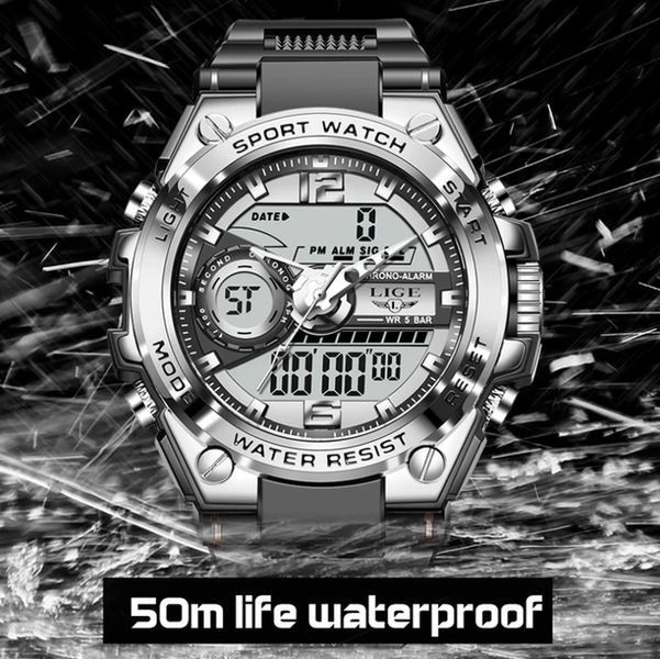 Чоловічий годинник Lige Sport 153 фото