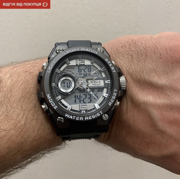 Чоловічий годинник Lige Sport 153 фото
