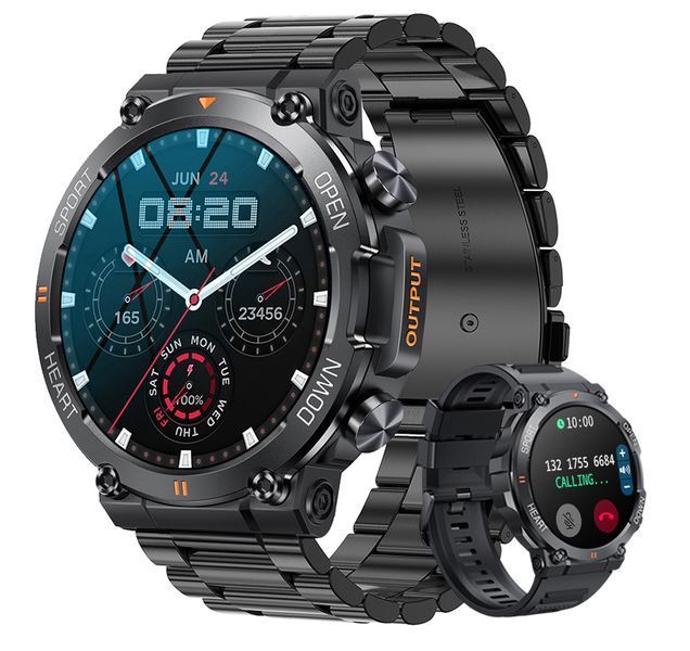 Смарт годинник Smart Storm Steel, 2 ремінці 403 фото
