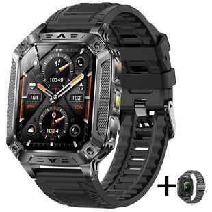 Смарт годинник Smart Formula K+ Rubber, 2 ремінці 804 фото