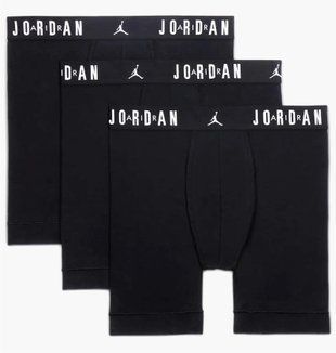 Труси-боксерки чоловічі Jordan Air Flight Cotton Core 3-Pack Boxer Brief 3887 фото