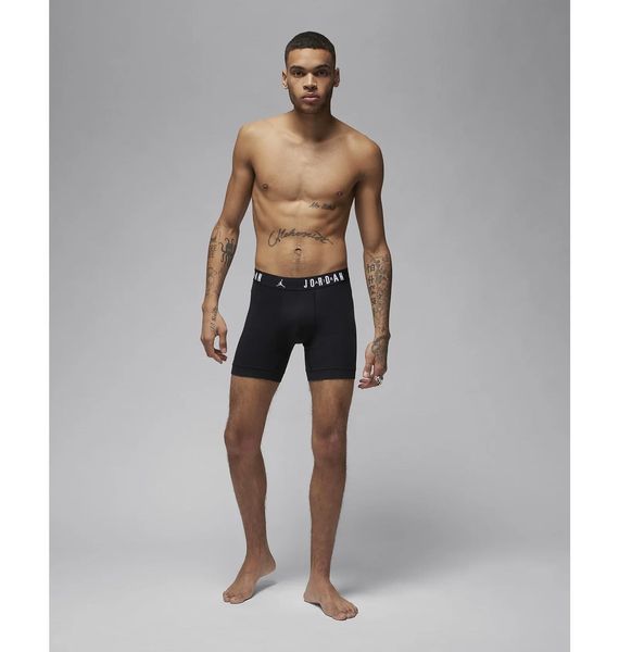 Труси-боксерки чоловічі Jordan Air Flight Cotton Core 3-Pack Boxer Brief 3887 фото